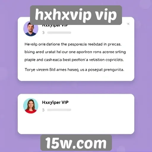 feedback de usuários sobre a experiência em hxhxvip vip